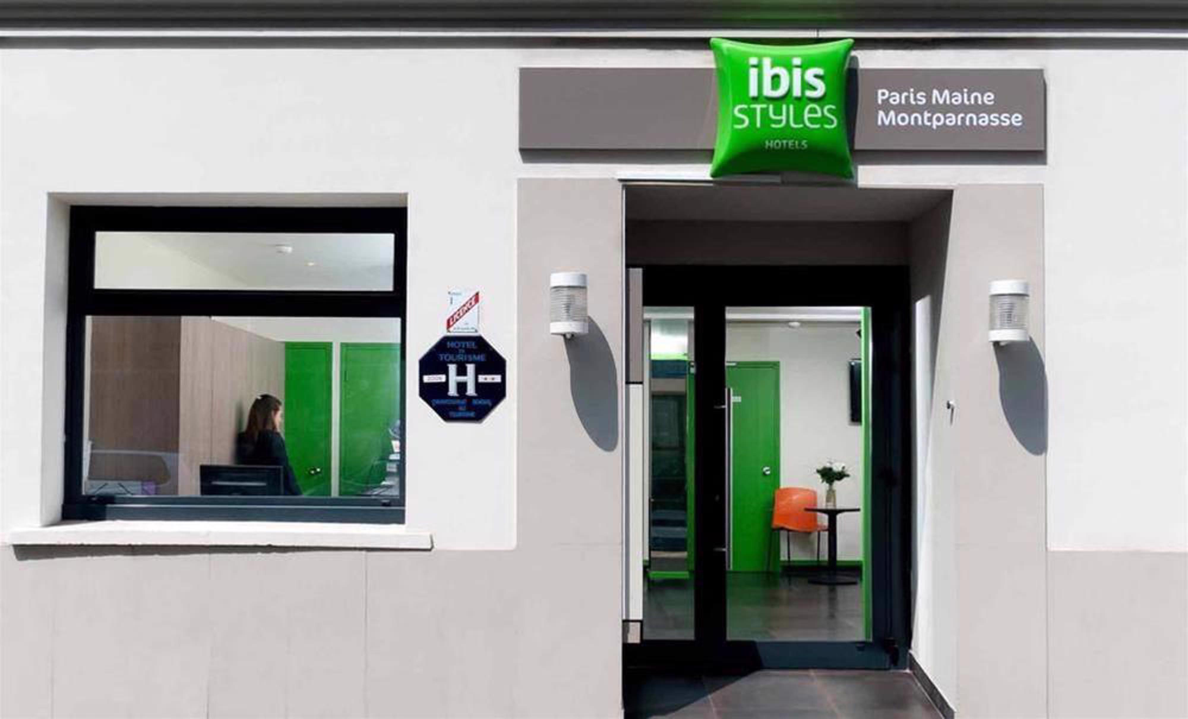 Ibis Styles Paris Maine Montparnasse Hotel Exterior foto