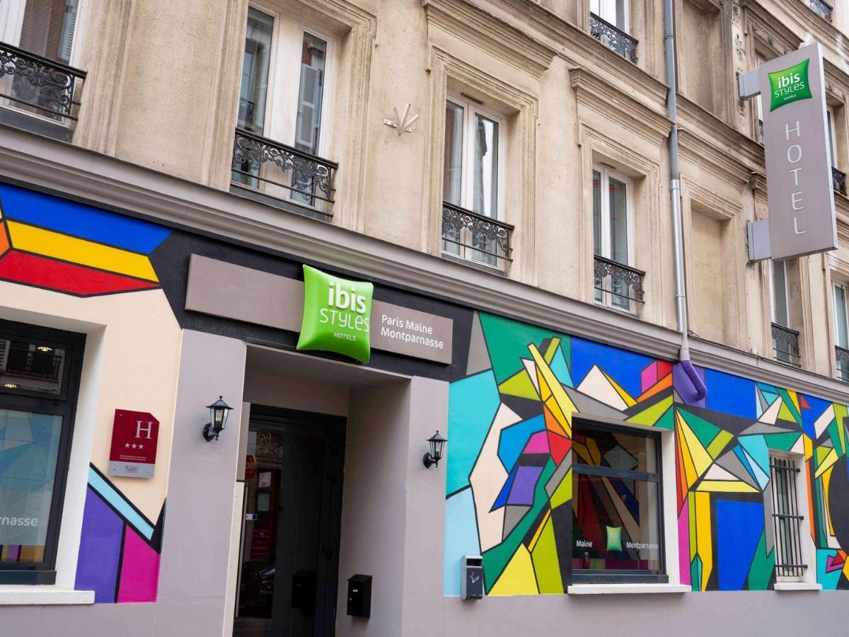 Ibis Styles Paris Maine Montparnasse Hotel Exterior foto