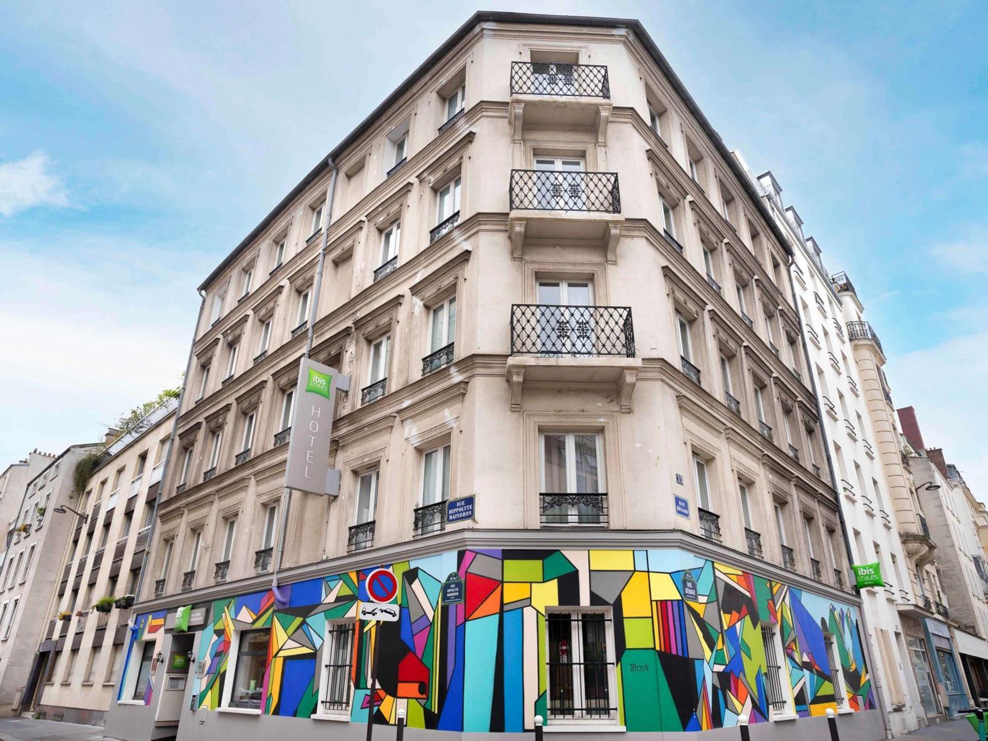 Ibis Styles Paris Maine Montparnasse Hotel Exterior foto